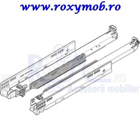 760H5500S GLISIERA MOVENTO 40 KG LUNGIME 540 MM TIPON BLUMOT