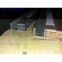 PROFIL DUBLU U 3 M ALUMINIU ECO