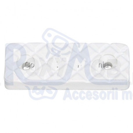 ALUNECATOR PLASTIC SET 50 BUC 53X19 MM ALB 452.15.11