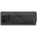 MANER HAFELE SCOICA OTEL NEGRU MAT 99X38MM 151.00.322