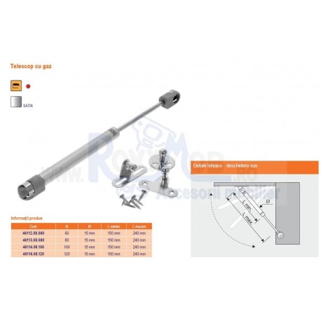 PISTON GAZ 8KG 48113.08.080