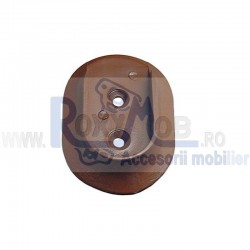 SUPORT BARA HAINE ROTUND PLASTIC D20 MARO 760-09 436.29.13