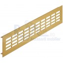 GRILA VENTILATIE ALUMINIU AURIU 300X80 MM 575.20.822