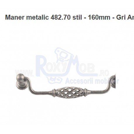 MANER STIL 160MM GRI ANTICHIZAT 482.70.218