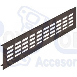 GRILA VENTILATIE ALUMINIU BRONZ 1000X80 MM 575.20.125