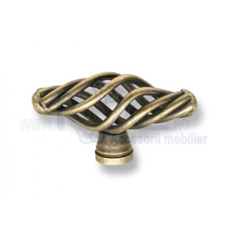 S 1268-51ZN10 BUTON BRONZ ANTIC