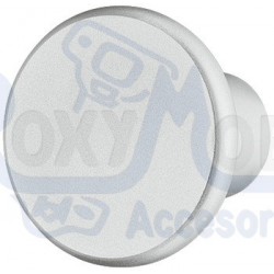 BUTON HAFELE ALUMINIU ARGINTIU 30X25MM 133.74.903