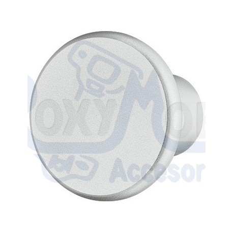 BUTON HAFELE ALUMINIU ARGINTIU 30X25MM 133.74.903