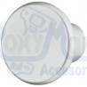 BUTON HAFELE ALUMINIU ARGINTIU 30X25MM 133.74.903