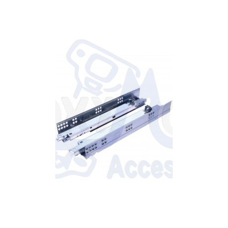 560F5500B - TANDEM L550 MM, EXT TOT, CU BLUMOTION, 30 KG