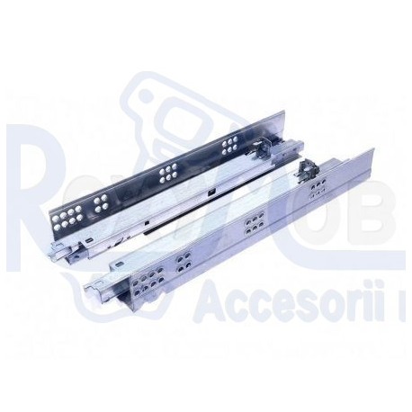 560F4000B - TANDEM L400 MM, EXT TOT, CU BLUMOTION, 30 KG