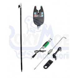 Set Senzor pescuit,Swinger Luminos,Suport de lanseta undita telecopic,inaltime 100cm