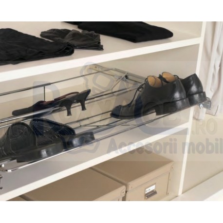 SUPORT PANTOFI EXTENSIBIL-REGLABIL, LATIME 56-100 CM