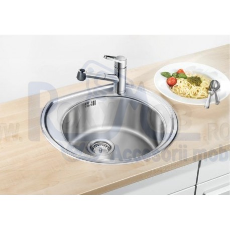 CHIUVETA BLANCO RONDOVAL 3 1/2 FINISAJ NATUR 525319