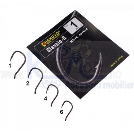 CARLIGE PESCUIT CRAP HAKUYO CLASSIC R-PLIC CU 10 BUCATI