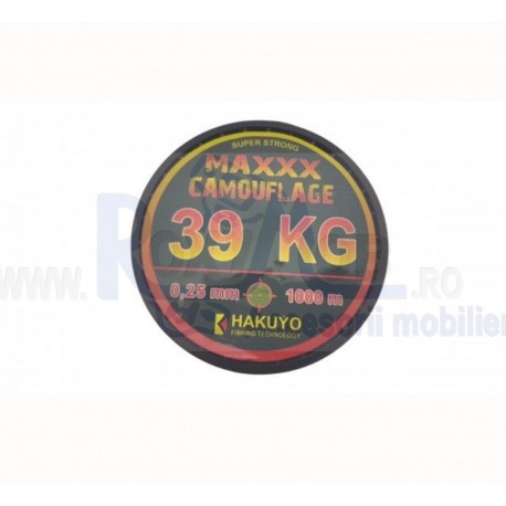FIR TEXTIL 1000 MAXXX CAMOUFLAGE-ROLA DE 1000M