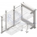 MAGIC CORNER HAFELE MAXIM CORP COLT 900MM ST CROM 548.59.272