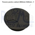 TRECERE CABLU D 80 NEGRU 440.37.19