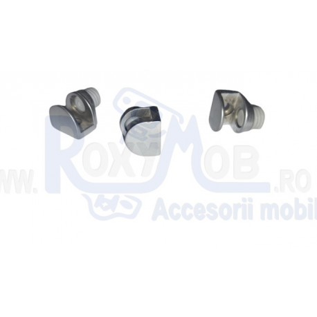 SUP. POL. MET. FIXARE CU SURUB 201 MAX 8 MM CROM MAT