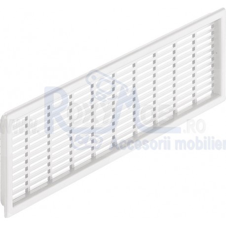GRILA VENTILATIE PLASTIC ALBA 149X40MM 571.55.316
