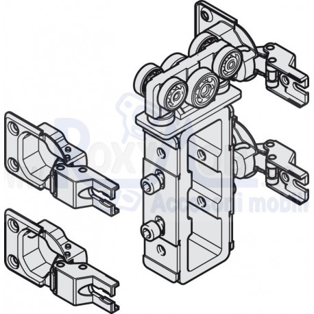 SILENT FOLD 40 ROTILA DE RULARE SUS MIJLOC 409.61.930
