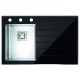 CHIUVETA ALVEUS CRYSTALIX 10 SATIN-NEGRU 860 X 540 X 211
