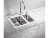 CHIUVETA ALVEUS CRYSTALIX 20 SATIN-ALB 860 X 540 X 211