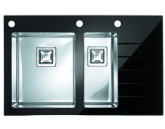 CHIUVETA ALVEUS CRYSTALIX 20 SATIN-NEGRU 860 X 540 X 211