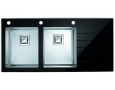 CHIUVETA ALVEUS CRYSTALIX 30 SATIN-NEGRU 1160 X 540 X 211