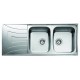CHIUVETA TEKA UNIVERSO 2B 1D INOX MAT