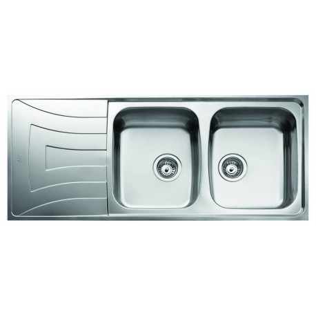 CHIUVETA TEKA UNIVERSO 2B 1D INOX