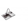 CHIUVETA TEKA FRAME 1B 1D PLUS INOX