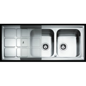 CHIUVETA TEKA CUADRO 2B 1D INOX