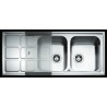 CHIUVETA TEKA CUADRO 2B 1D INOX