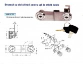 BROASCA 498.37.22 USA STICLA, CU GAURIRE, DUBLA