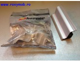 INALTATOR PLASTIC LB 40 6925 CURBAT ( 3 METRI ) SATIN ALU