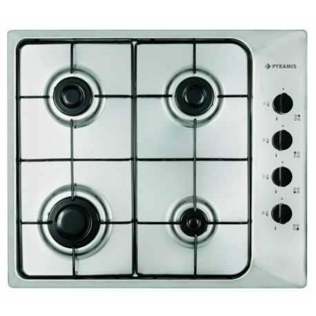 PLITA PE GAZ PYRAMIS 58KS439 INOX