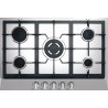 PLITA PE GAZ PYRAMIS 75KF530 INOX&FONTA