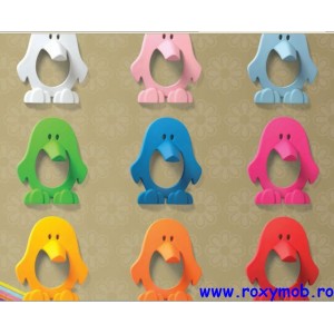 CEBI PINGUIN ( ROSU, ALBASTRU )