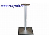 PICIOR CENTRAL PATRAT 50X50MM H710MM ALUMINIU