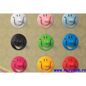 CEBI SMILEY ( GALBEN, BLEU, VERDE, PORTOCALIU )