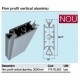 FINN COMPARTIMENTARE PROFIL VERTICAL ALUMINIU 3M 774.70.903