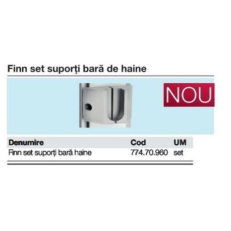 FINN COMPARTIMENTARE SUPORTI BARA HAINE 774.70.960