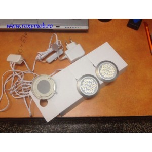 SPOT LED ADA 2301 ROTUND 1.5WX3, 3000K, 240V GRI