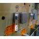 BUTON HAFELE PLASTIC 414 40X40 TRANSP CROM 138.26.245