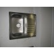 CHIUVETA BLANCO TIPO 45 S MINI INOX MAT 516524