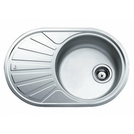 CHIUVETA TEKA DR 77 1B 1D INOX MAT