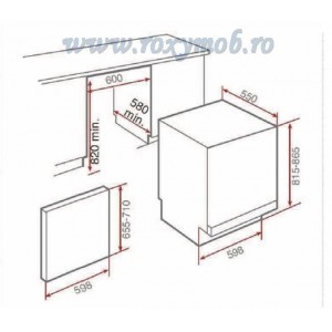 MASINA DE SPALAT VASE TEKA DW1 605 FI 60CM