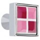 BUTON PORTELAN PATRAT MODEL GEOMETRIC ROZ 485.46.104
