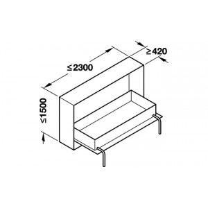 PAT RABATABIL MAXIM CARCASA 2300X1600 LATIME 271.95.204
